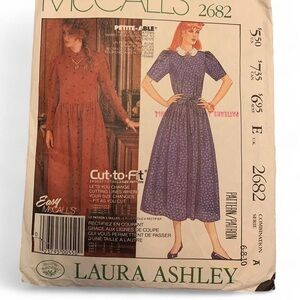 Laura Ashley 1987 Vintage Sewing PATTERN